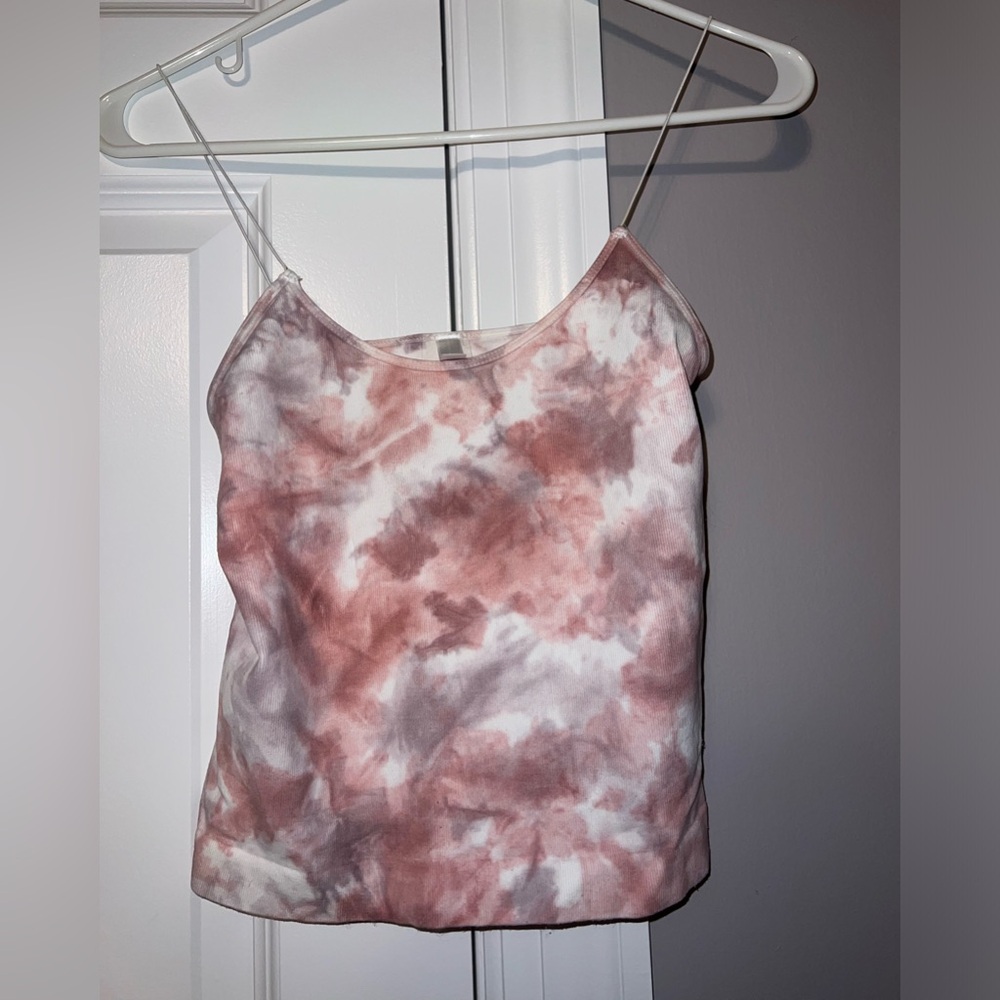 Spaghetti strap crop top